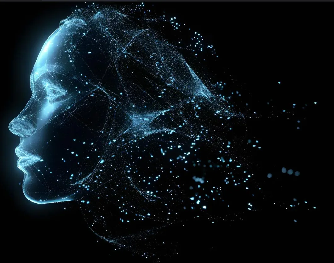 Holografická AI hlava – Novestrax Neuronové srdce